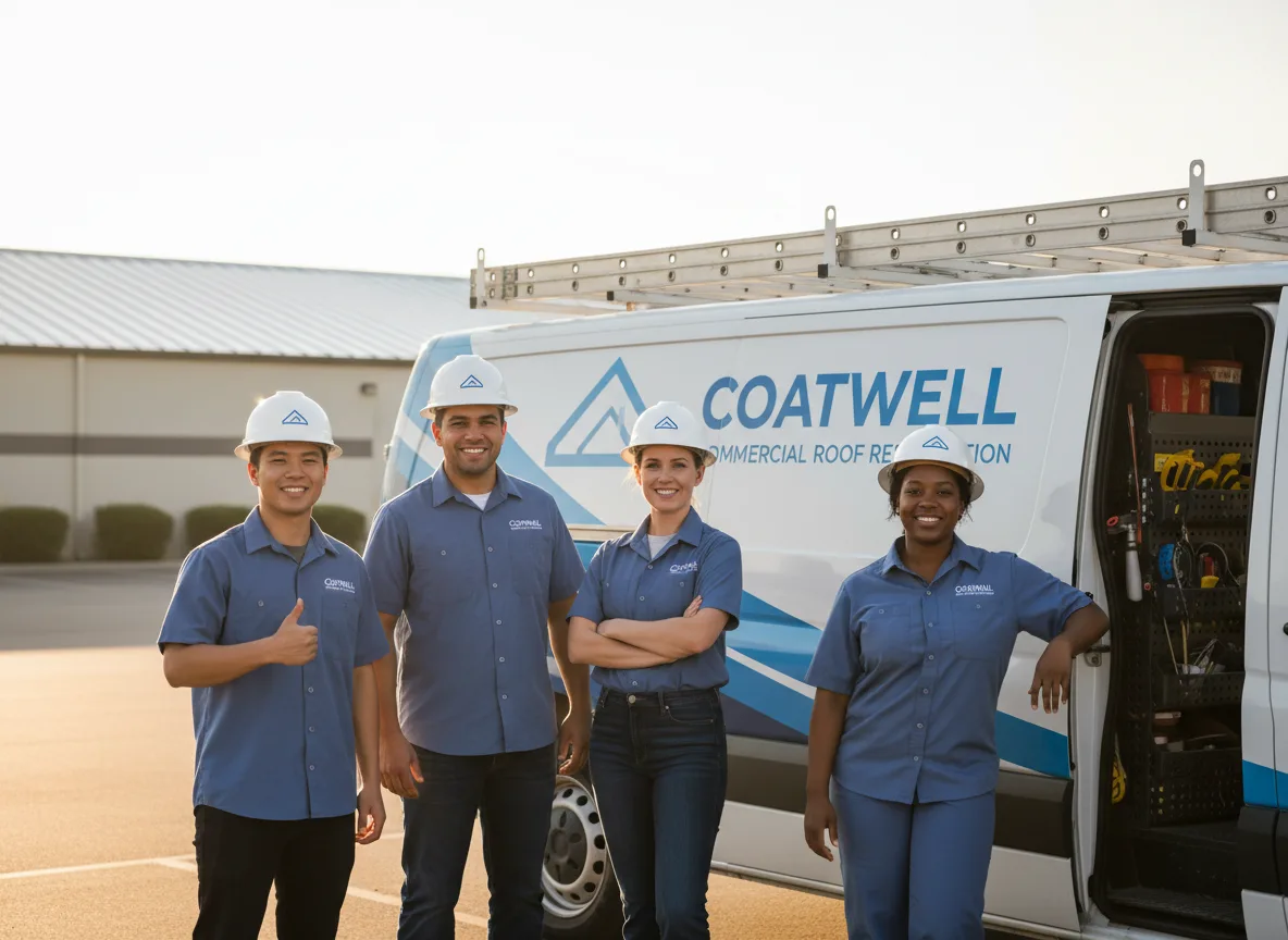 Commercial roof coating company in Chandlerville, IL